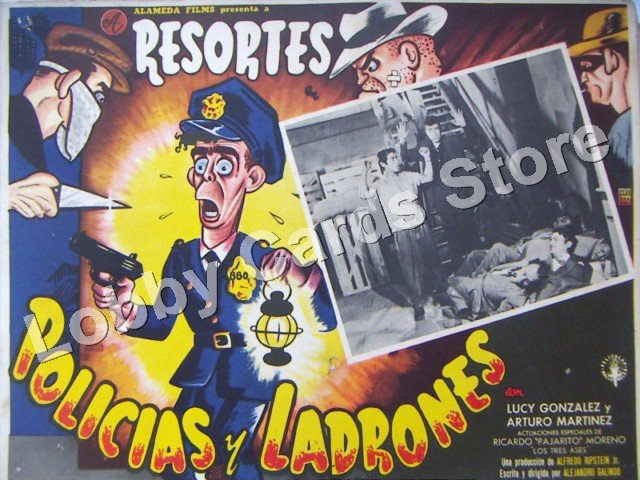 RESORTES/POLICIAS Y LADRONES